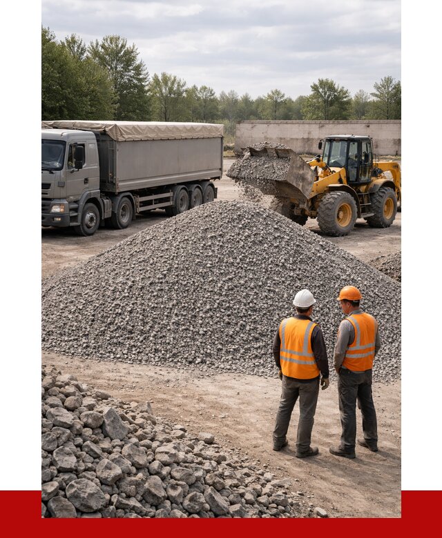 Гранитный щебень фракция 5-20 в Кингисеппе от 4361 руб | ПРОНЕРУДКгп