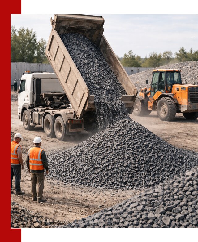 Доставка и продажа щебня габбро-диабаза в Кингисеппе