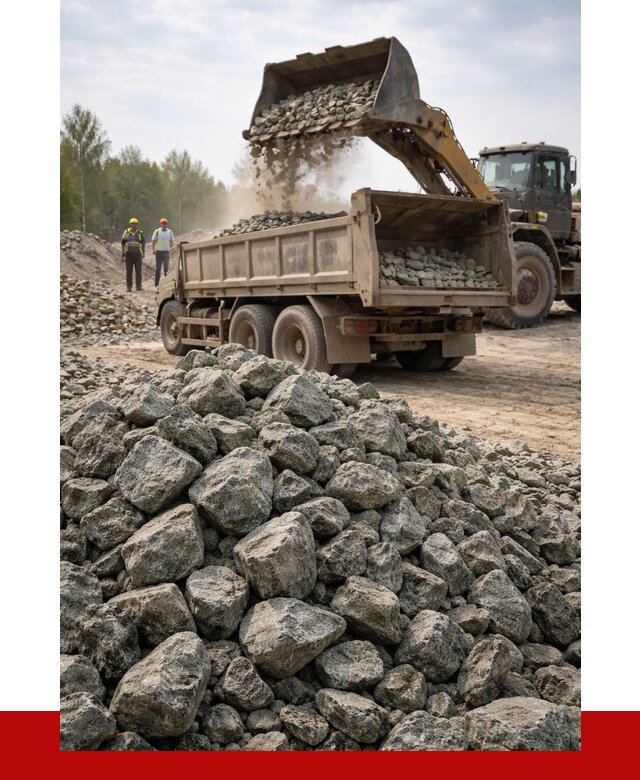 Щебень габбро диабаз фракция 70-150 в Кингисеппе от 2908 р.|ПРОНЕРУДКгп