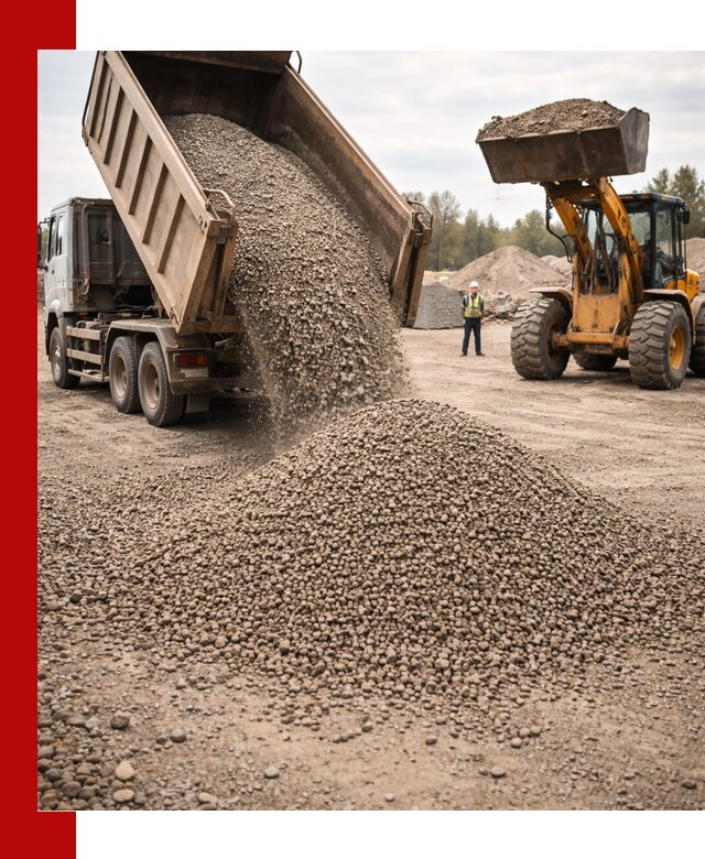 Гравийный щебень фракция 3–10 с доставкой в Кингисеппе
