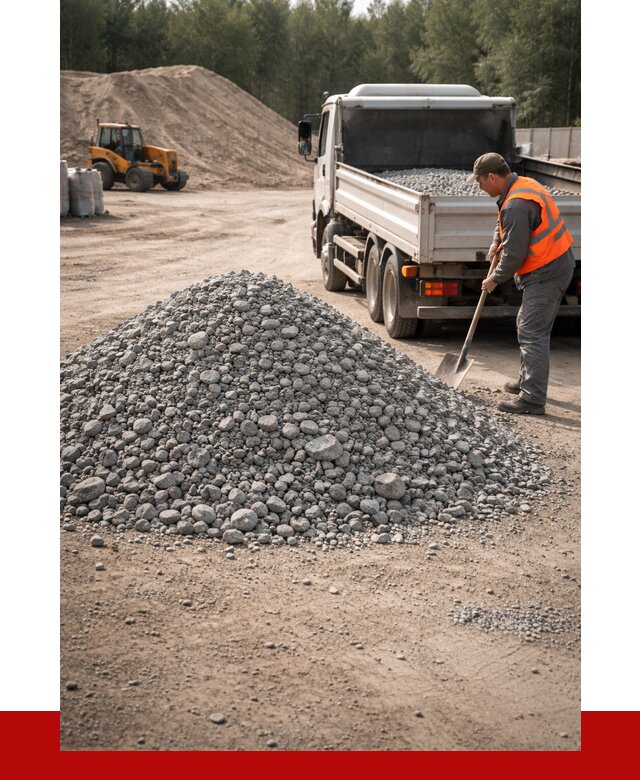 Гравийный щебень фракция 5-10 в Кингисеппе от 2284 р. | ПРОНЕРУДКгп