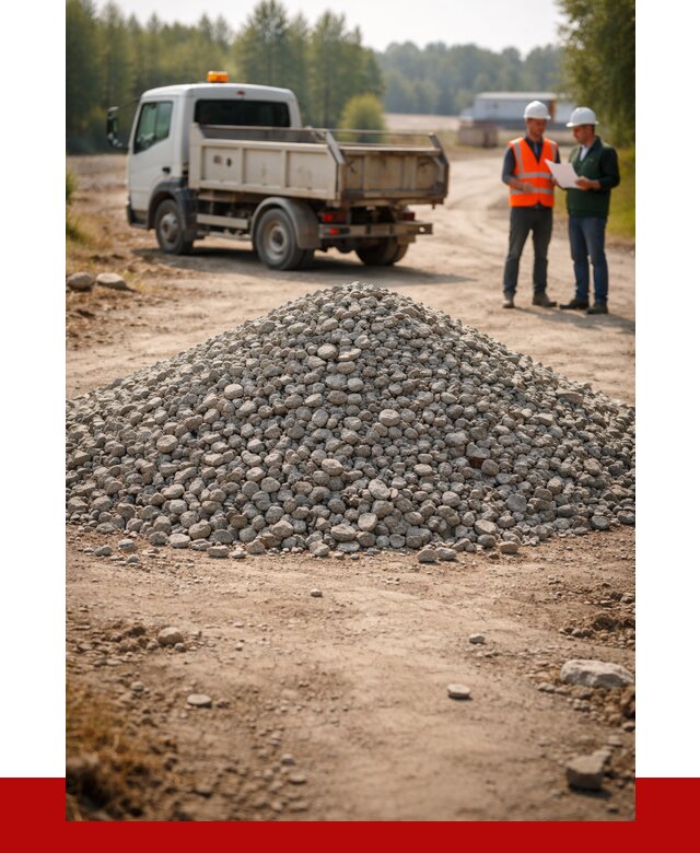 Гравийный щебень фракция 20-40 в Кингисеппе от 1246 р. | ПРОНЕРУДКгп