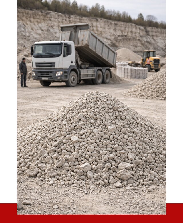 Известняковый щебень фракция 5-20 в Кингисеппе, 4361 р. ПРОНЕРУДКгп