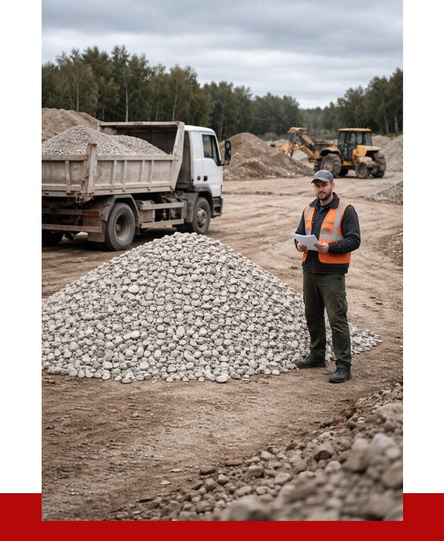 Доломитовый щебень в Кингисеппе купить от 2284 р., ПРОНЕРУДКгп