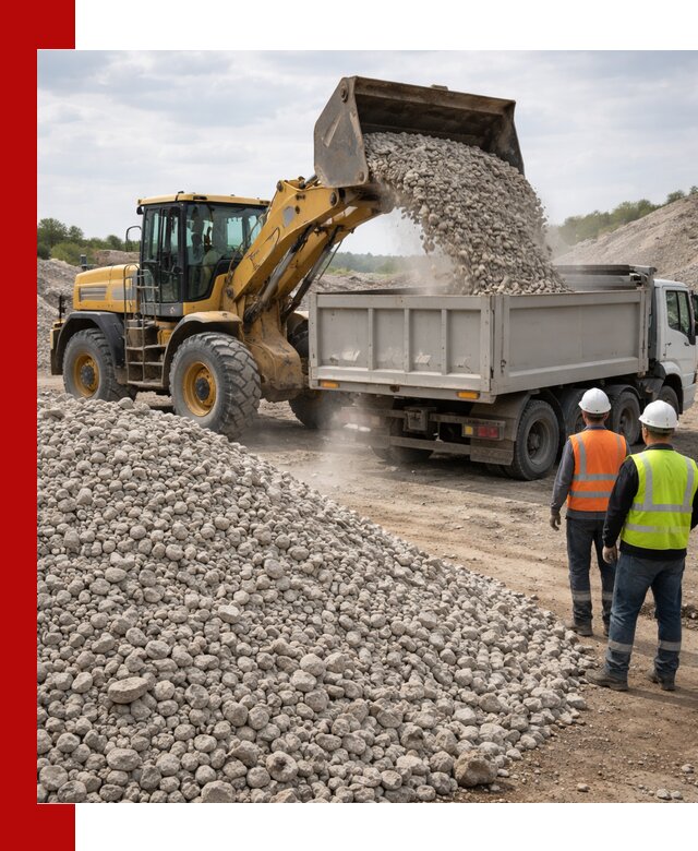 Доломитовый щебень фракция 40–71 доставка и продажа в Кингисеппе