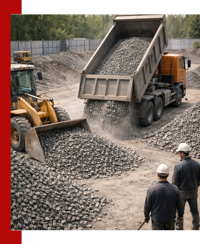 Шлаковый щебень фракция 20-40 доставка и продажа в Кингисеппе