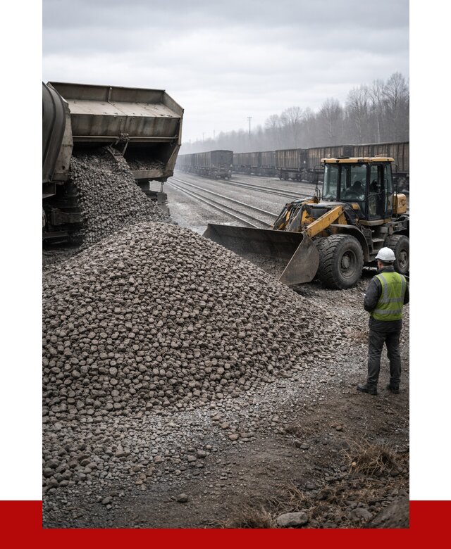 Купить железнодорожный щебень в Кингисеппе от 2908 р. | ПРОНЕРУДКгп
