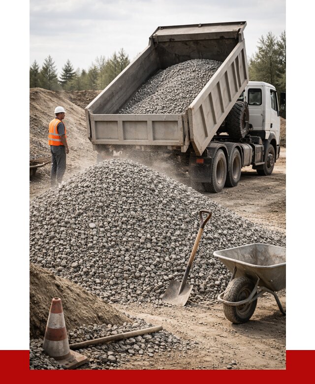 Купить вторичный щебень в Кингисеппе от 1558 р. - ПРОНЕРУДКгп