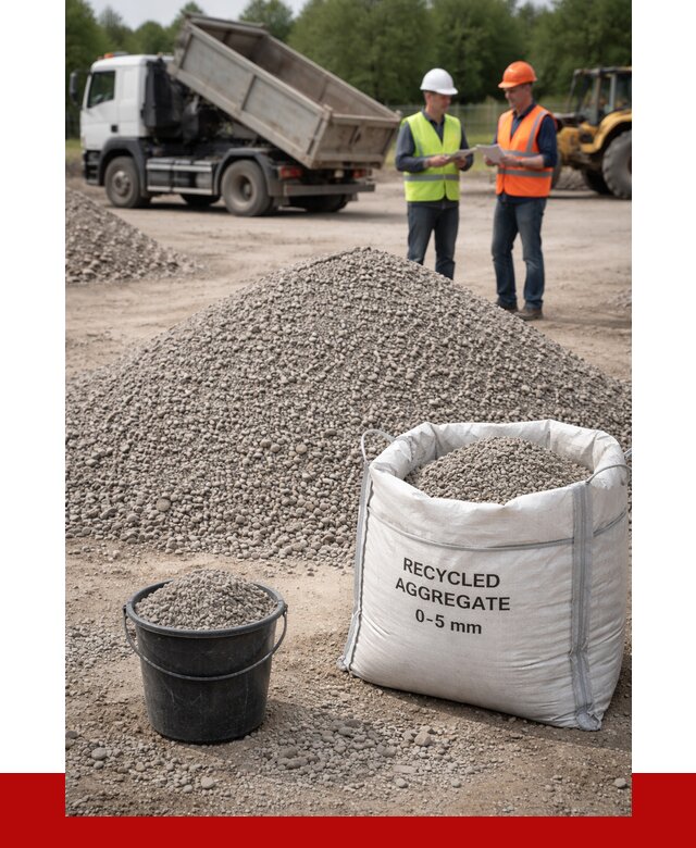 Вторичный щебень фракция 0-5 в Кингисеппе от 1661 р. ПРОНЕРУДКгп