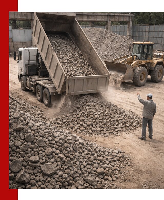 Вторичный щебень фракция 20-40 с доставкой в Кингисеппе