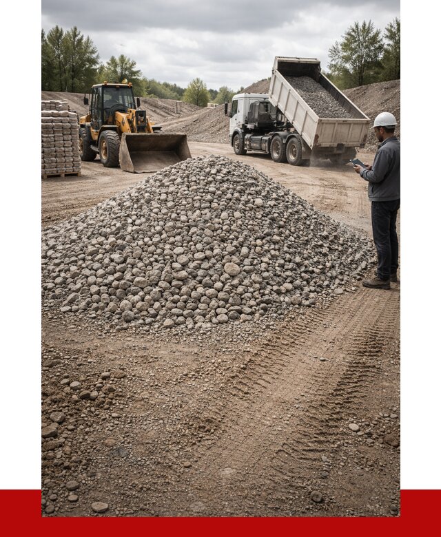 Купить бетонный щебень в Кингисеппе, от 3323 р. ПРОНЕРУДКгп