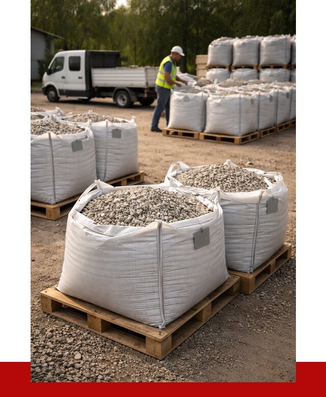 Щебень в мешках с доставкой в Кингисеппе от 4361 р. | ПРОНЕРУДКгп