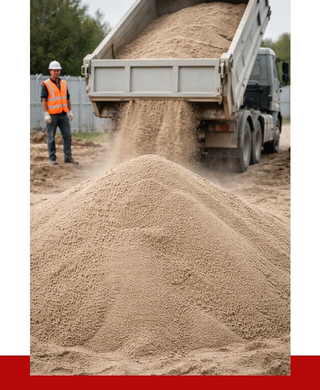 Купить сеяный песок с доставкой в Кингисеппе от 2284 р ПРОНЕРУДКгп