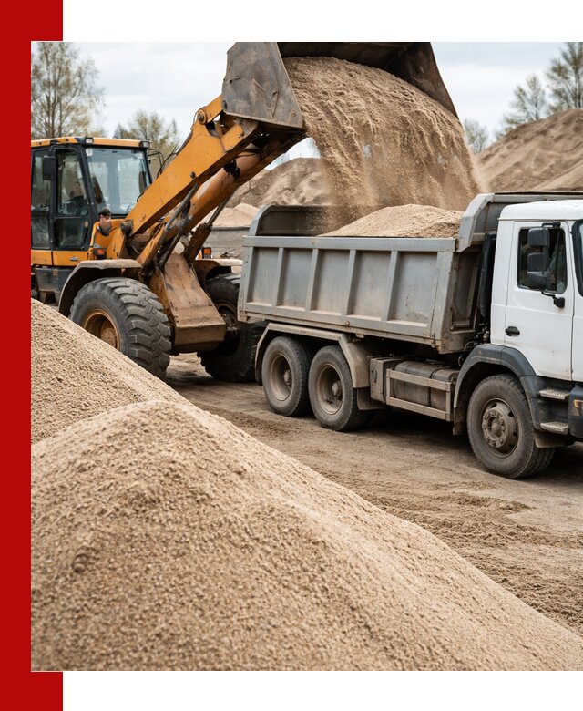 Доставка сеяного песка в Кингисеппе оптом и в розницу