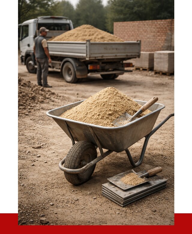 Песок для кладки в Кингисеппе с доставкой от 2284 р. | ПРОНЕРУДКгп