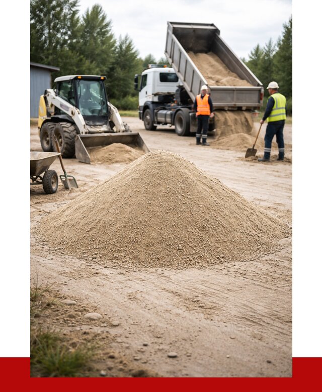 Кварцевый песок фракция 0-5 в Кингисеппе от 2492 р ПРОНЕРУДКгп