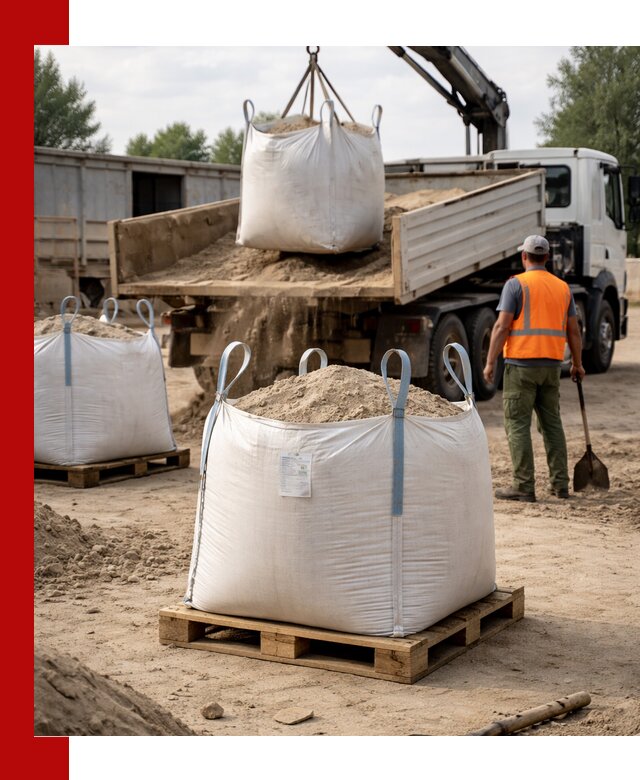 Доставка песка в биг бег в Кингисеппе быстро и без лишних хлопот