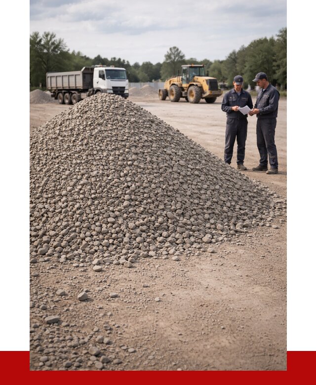 Купить гравий фракция 40-70 в Кингисеппе от 1246 р. | ПРОНЕРУДКгп