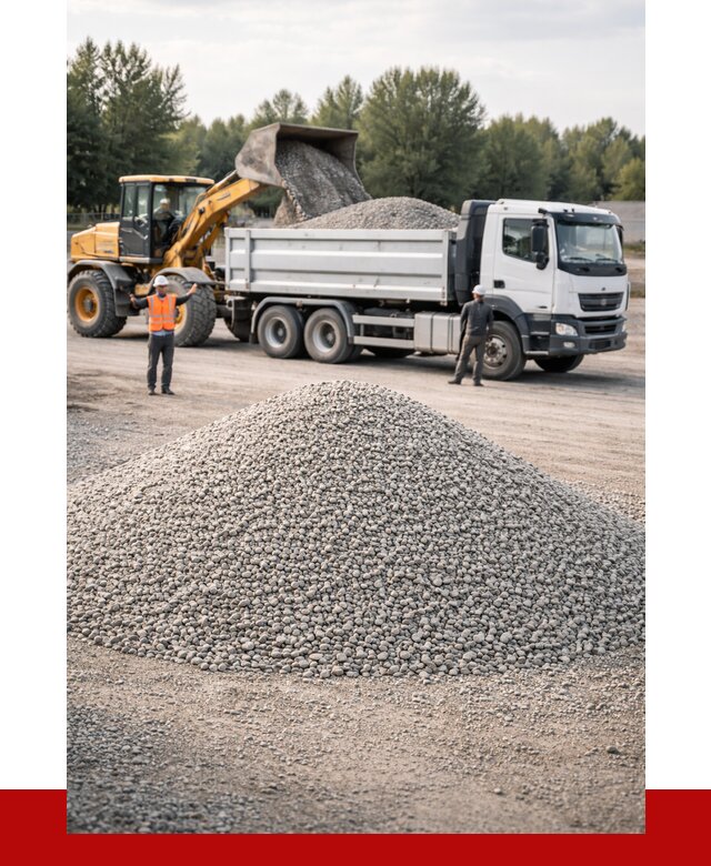 Купить мытый гравий в Кингисеппе от 3634 р, доставка ПРОНЕРУДКгп