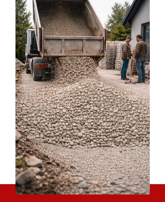 Галька речная в Кингисеппе от 2804 р. с доставкой, ПРОНЕРУДКгп