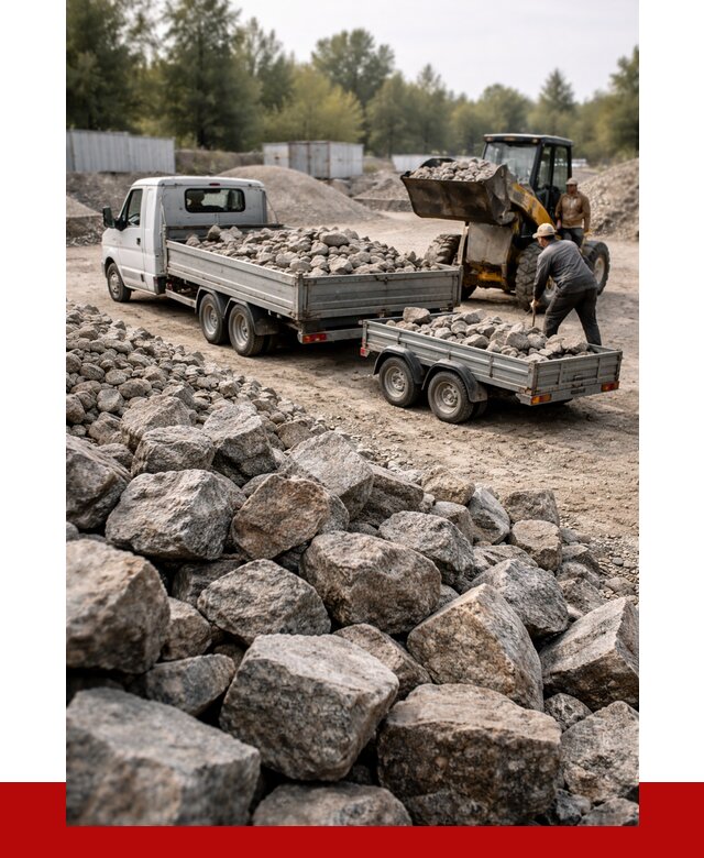 Купить бутовый камень гранитный в Кингисеппе от 2908 р. | ПРОНЕРУДКгп