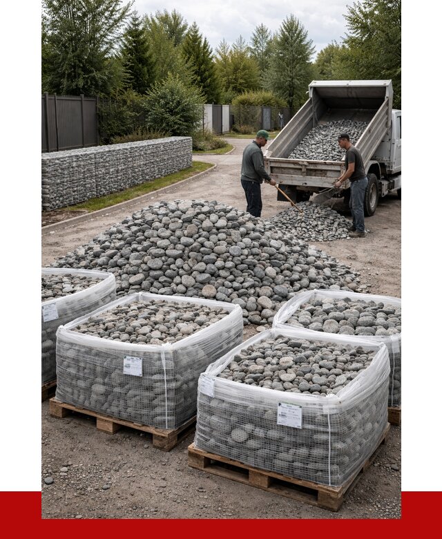 Камень для габионов в Кингисеппе от 4361 р. за куб | ПРОНЕРУДКгп