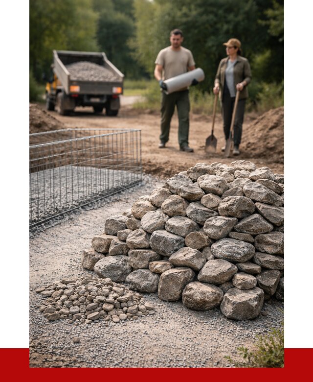 Камень для габионов фракция 100-200 в Кингисеппе от 4984 р. | ПРОНЕРУДКгп