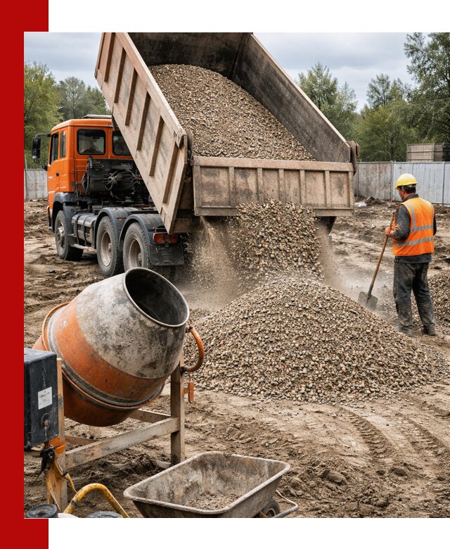 Опгс для бетона с доставкой самосвалом в Кингисеппе от производителя