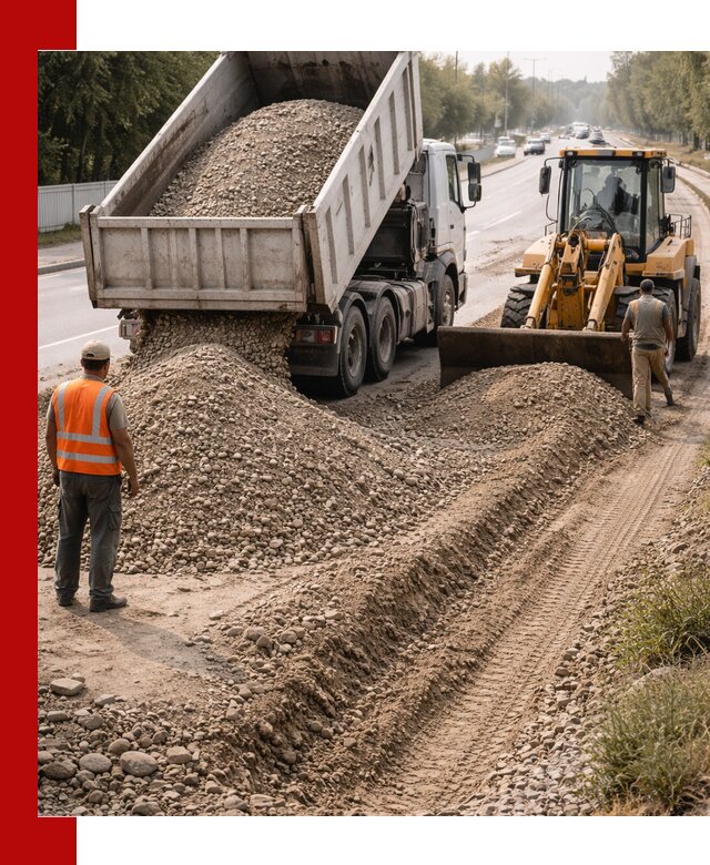 Опгс для устройства дорог и подсыпки в Кингисеппе