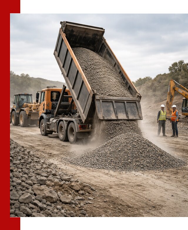 Щебёночно-песчаная смесь ЩПС С1 с доставкой в Кингисеппе