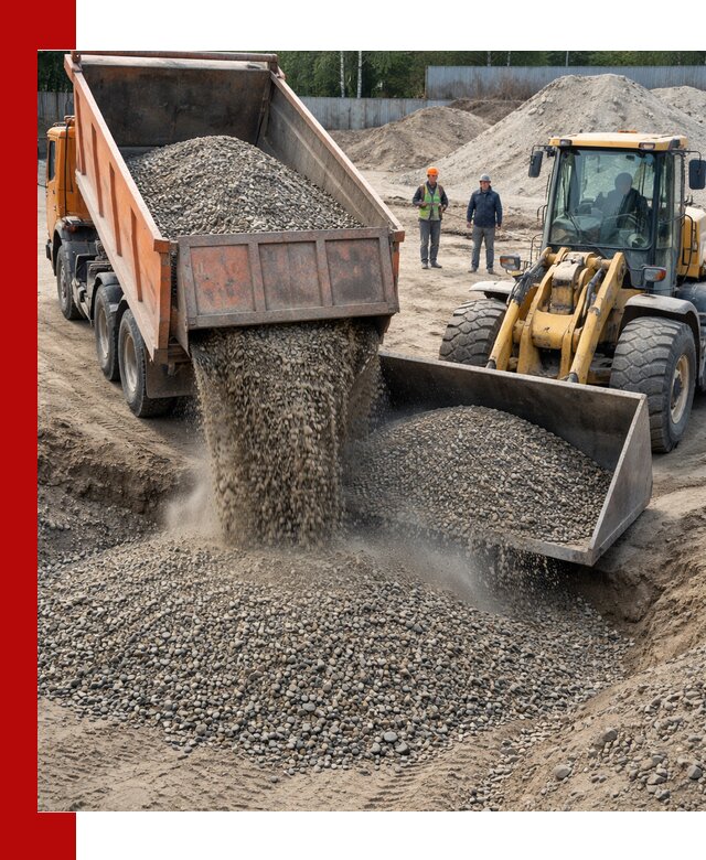 Доставка щпс С9 самосвалами по выгодным тарифам в Кингисеппе