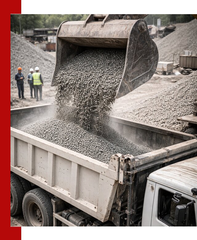 Отсев и крошка для строительства и дорожных работ в Кингисеппе