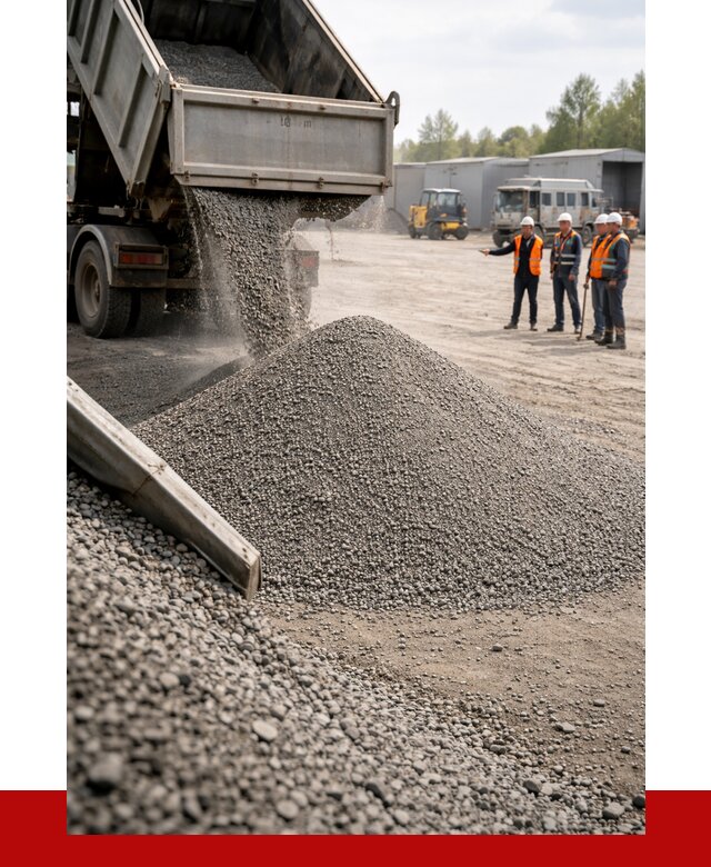 Гравийный отсев 0-5 в Кингисеппе от 1246 р. с доставкой | ПРОНЕРУДКгп