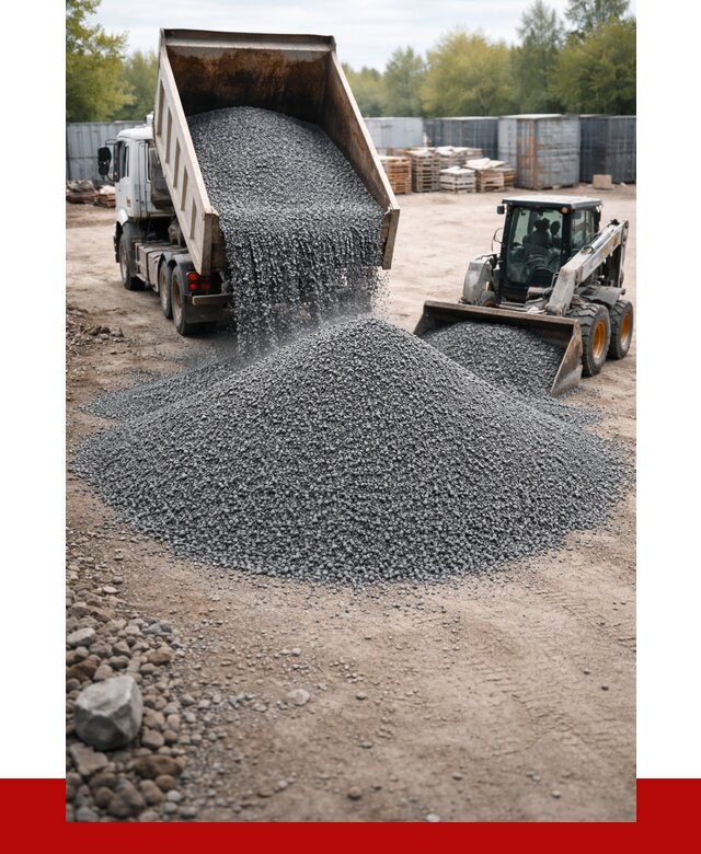 Гранитная крошка фракция 2 5 в Кингисеппе от 4361 р. | ПРОНЕРУДКгп