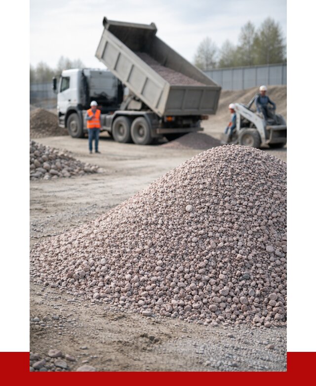 Крошка розовый гранит в Кингисеппе с доставкой от 4777 р. | ПРОНЕРУДКгп