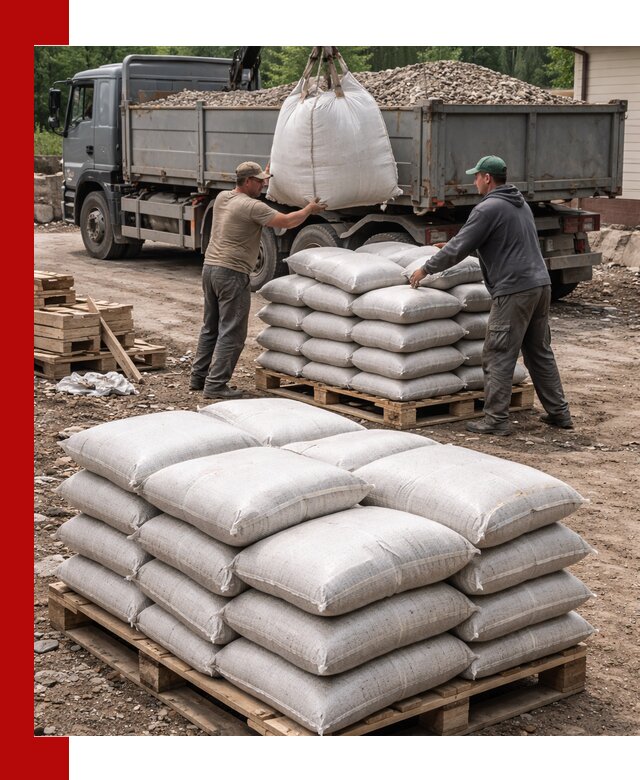 Керамзит в мешках с доставкой в Кингисеппе от компании-поставщика