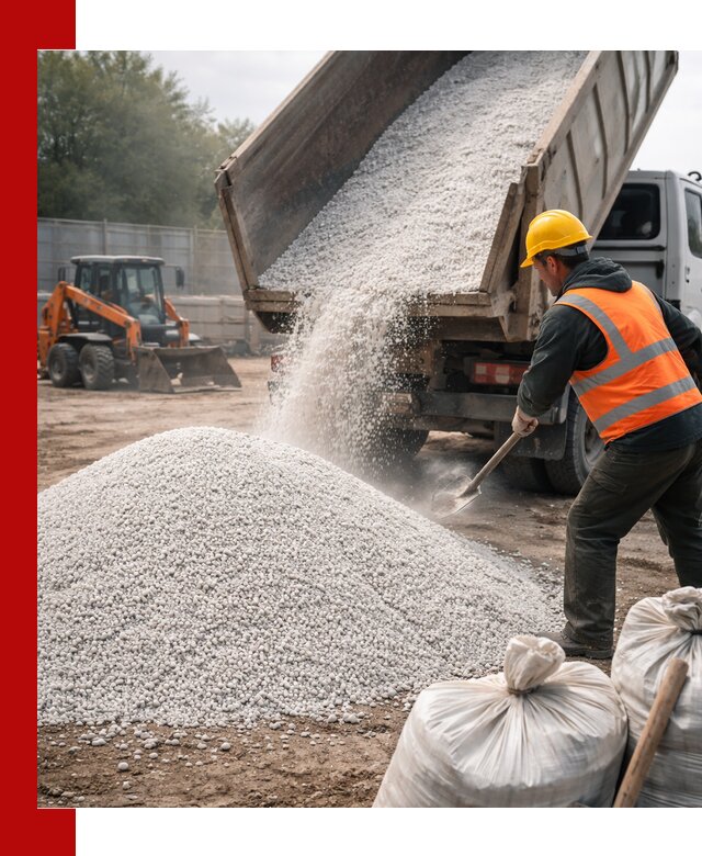 Доставка перлита вспученного в Кингисеппе оптом и в розницу