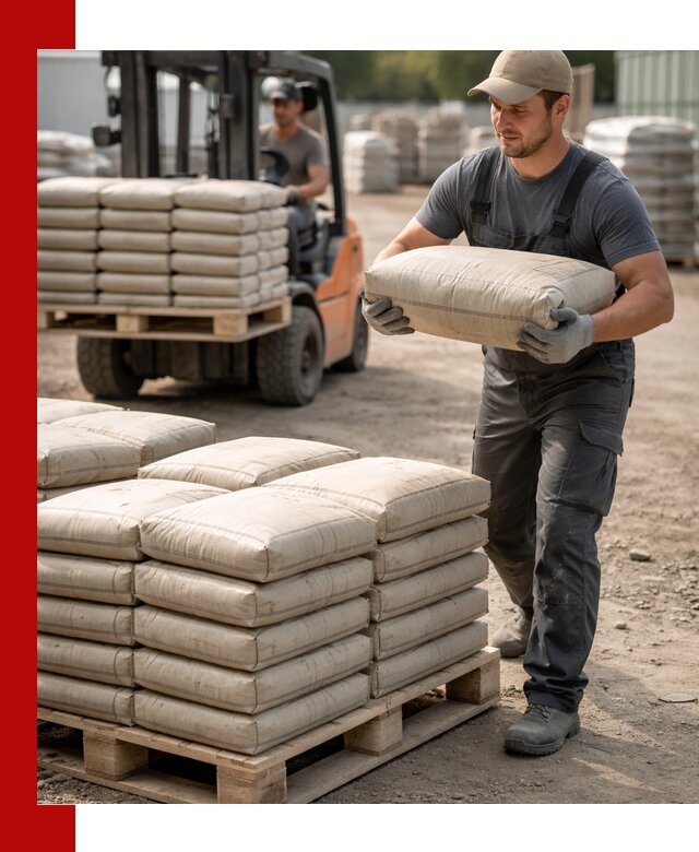 Доставка цемента в мешках оптом и в розницу в Кингисеппе