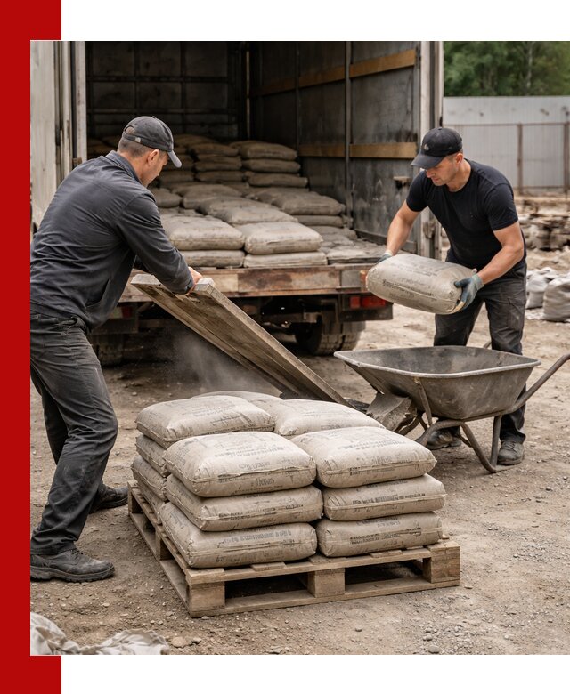 Пескобетон М300 с доставкой в Кингисеппе по выгодной цене