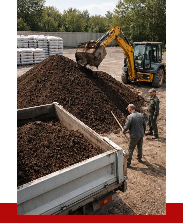 Растительный грунт с доставкой в Кингисеппе от 3323 р. | ПРОНЕРУДКгп