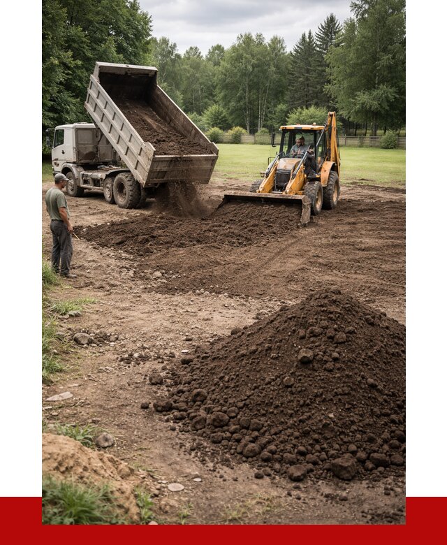 Грунт для выравнивания участка в Кингисеппе от 1246 р. | ПРОНЕРУДКгп