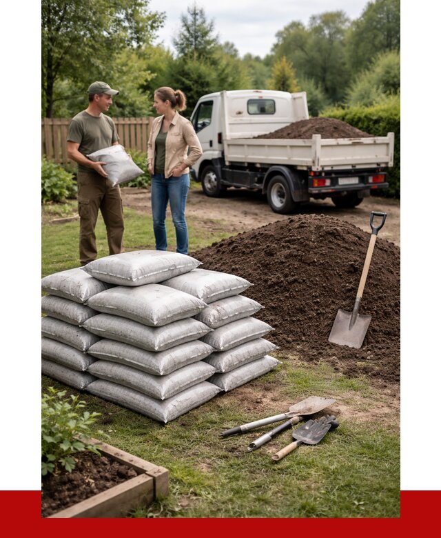 Садовая земля в Кингисеппе от 1246 р. с доставкой оптом | ПРОНЕРУДКгп