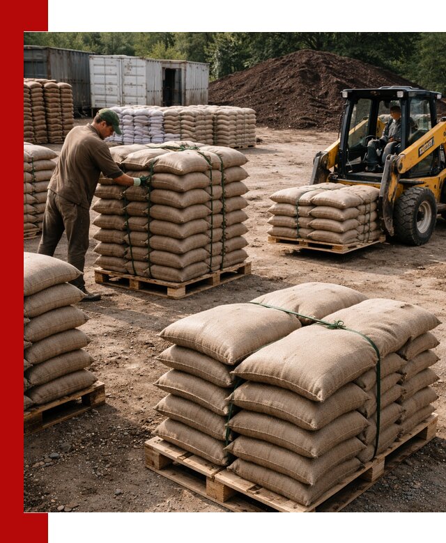 Доставка торфа в мешках по выгодным ценам в Кингисеппе