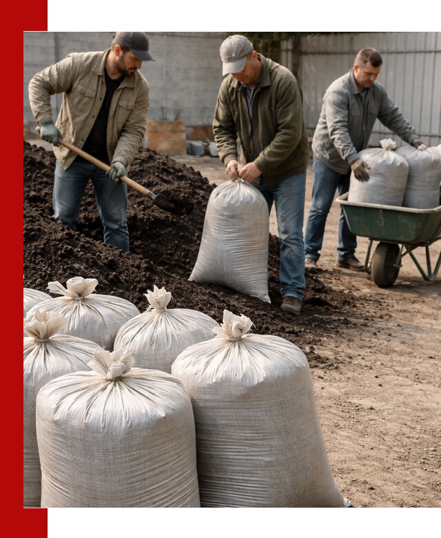 Купить чернозем в мешках с доставкой в Кингисеппе