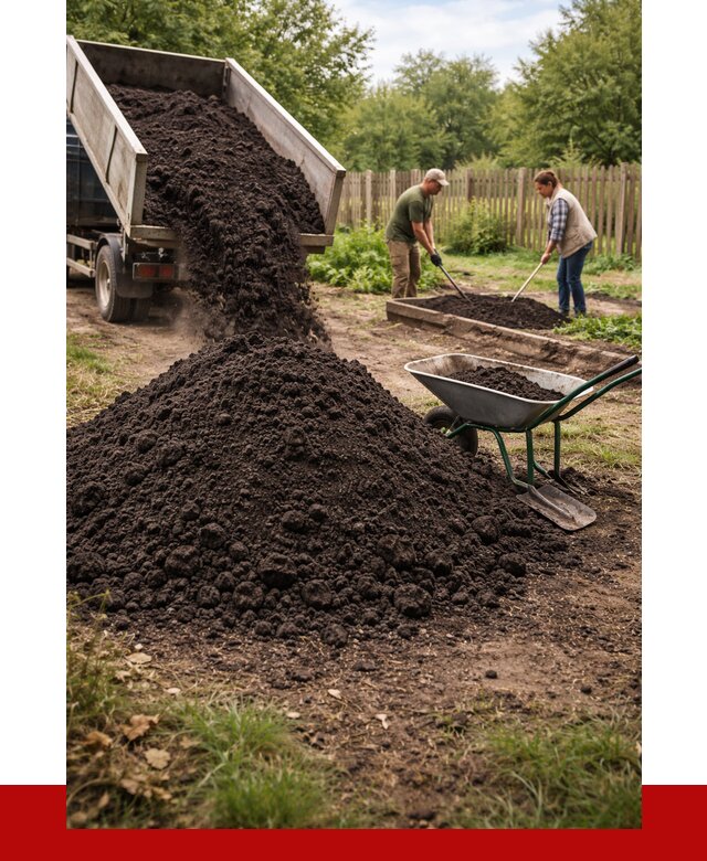 Купить чернозем для огорода в Кингисеппе от 2596 р. | ПРОНЕРУДКгп