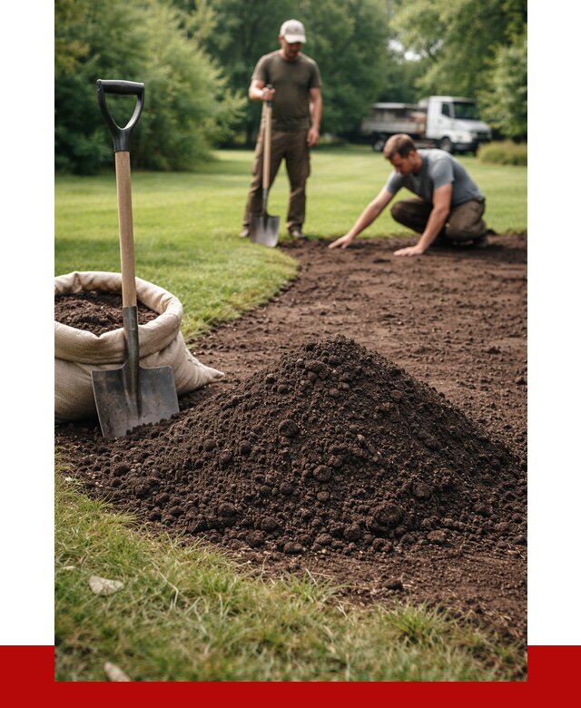 Купить чернозем для газона в Кингисеппе от 4361 р. | ПРОНЕРУДКгп