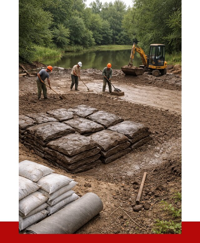Купить глину для пруда в Кингисеппе от 4673 р. с доставкой | ПРОНЕРУДКгп