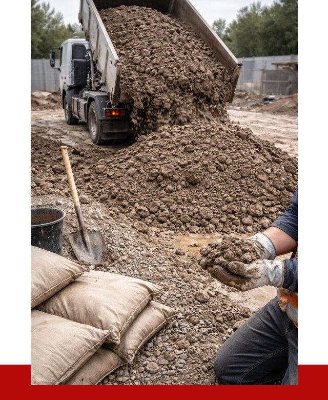 Купить глина для засыпки в Кингисеппе от 1246 р. за куб | ПРОНЕРУДКгп