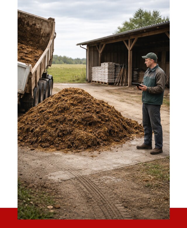 Купить навоз с доставкой в Кингисеппе от 1246 р. за куб | ПРОНЕРУДКгп