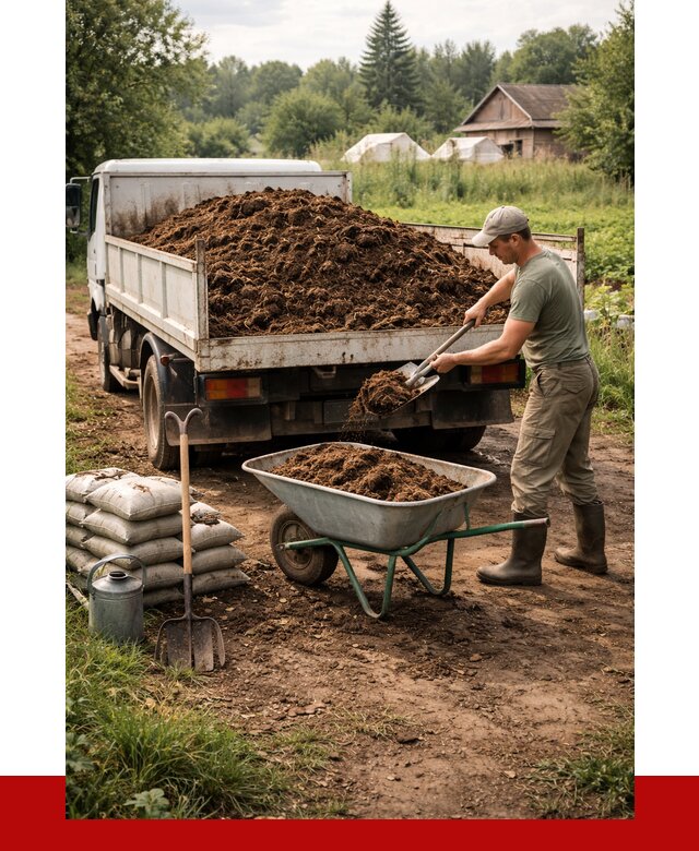 Купить коровий навоз с доставкой в Кингисеппе от 1869 р. | ПРОНЕРУДКгп